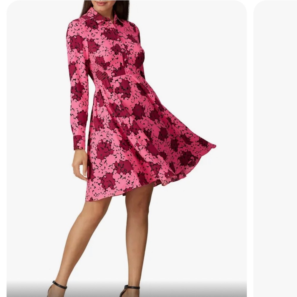 Kate Spade New York pink dress great used condition size 12 long sleeve